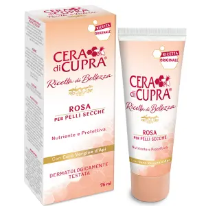 CERA DI CUPRA RICETTA DI BELLEZZA CREMA ROSA PER PELLI SECCHE TUBO 75 ML