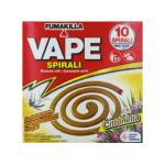 Vape Spirali Insetticida Per Uso Esterno Alla Citronella 10pz