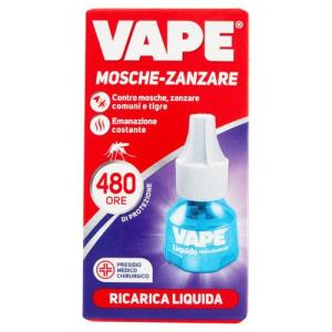 VAPE Ricarica Liquida Mosche e Zanzare VAPE 22 ml