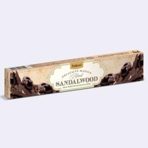 CAJA 15 G INCIENSO MASALA TULASI SÁNDALO NEGRO