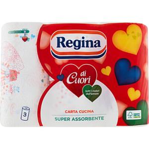 REGINA CARTA CASA CUORI PZ.3