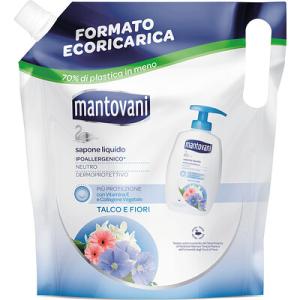 MANTOVANI SAPONE ECORIC.TALCO ML.750