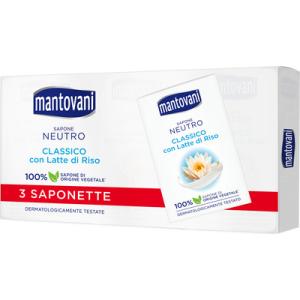 MANTOVANI SAPONE CLASSICO GR.90 X 3