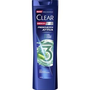 CLEAR SHAMPOO 3IN1 FRESCHEZZA ML.225