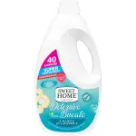 SWEET HOME DETERSIVO LIQUIDO BUCATO A MANO e LAVATRICE FRESCO COTONE 40 LAVAGGI 2000 ML