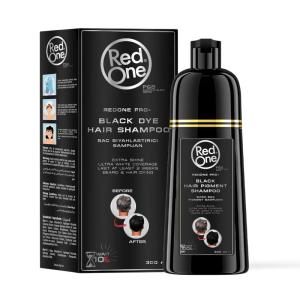 RED ONE BLACK PIGMENT SHAMPOO BEARD&HAIR DYING 300 ML