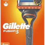 Gillette fusion5 rasoio manual + 2 ricariche lamette