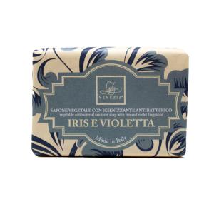 Saponetta Vegetale Iris&Viole 100Gr Con Igienizzante
