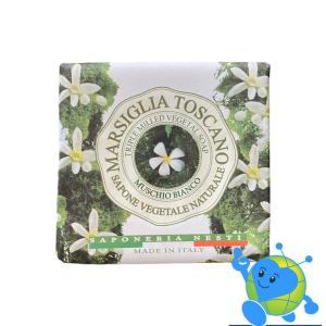 Saponeria Nesti Firenze – Marsiglia toscano muschio bianco sapone vegetale naturale 200 g