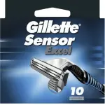 Gillette Sensor Excel Testine di Ricambio per Rasoio - 10 Pezzi